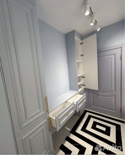 Шкаф на заказ цвет орех