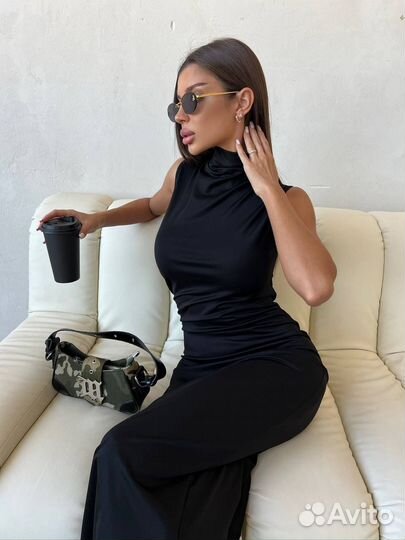 Платье длинное