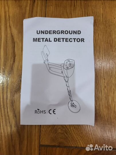 Металлоискатель новый