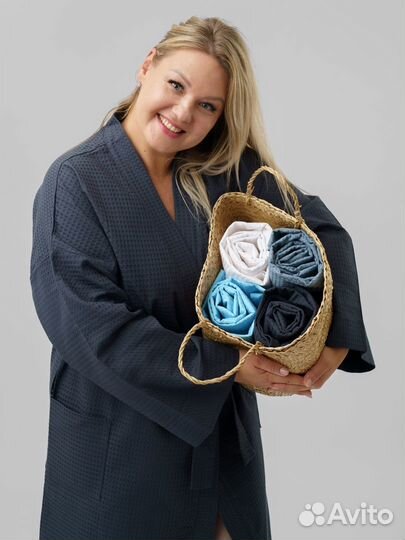 Халат банный вафельный Артикул 1309 - 1306