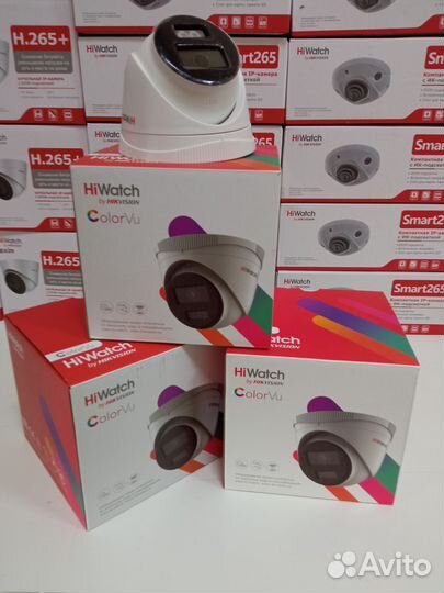 Купольная IP-камера с LED-подсветкой до 30м 3 шт