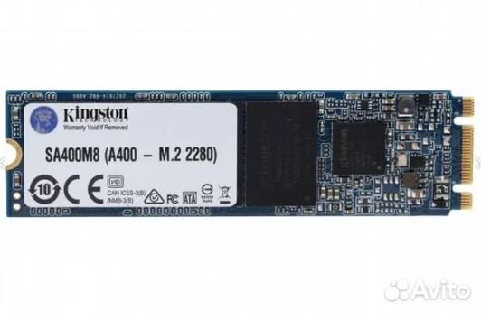 SSD диск Kingston A400 120гб m.2 новый в уп