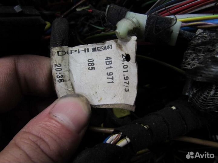 Проводка подкапотная для Audi A6 2 1997-2004г