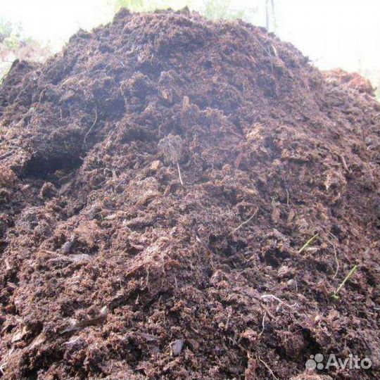 Навоз перегной самосвалами и в мешках