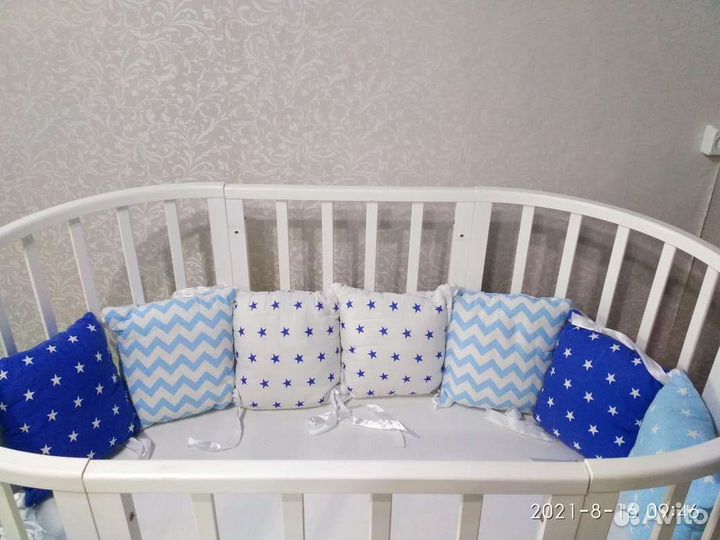 Бортики в кроватку