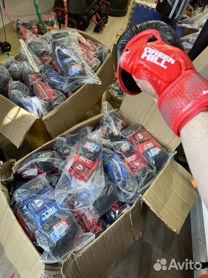 Перчатки для mma крабы