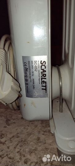 Масляный обогреватель Scarlett