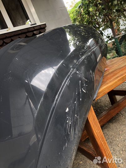 Задний бампер на volkswagen polo 5