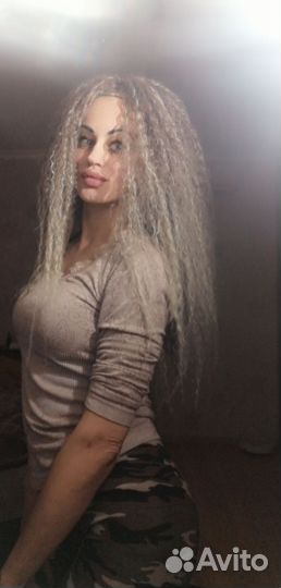 Кудри на ободке Хендмейд вязанный