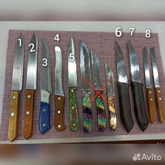Кухонные ножи бу