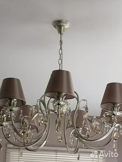 Люстра потолочная подвесная бу