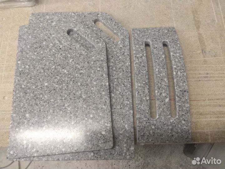 Доска разделочная из искусственного камня, полочки