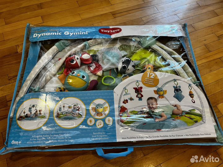 Развивающий коврик tiny love солнечная полянка