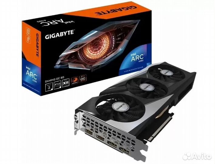 Видеокарта Gigabyte Intel Arc A380 6Gb