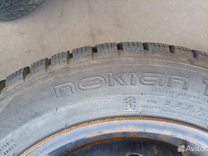 155/65 R14 Nokian Nordman 7 Зима Штампованные R14 pсd:4x100 ет:39 DIA:54.1