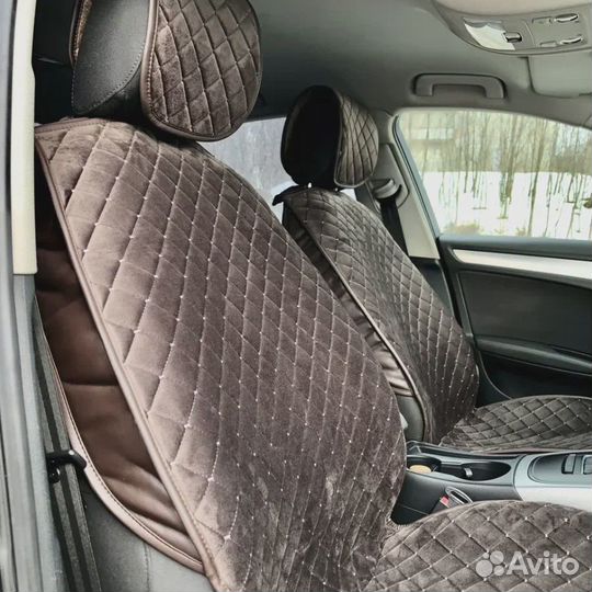 Накидки на сиденья из велюра