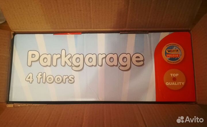 Паркововка-гараж Wader, 4-этажная