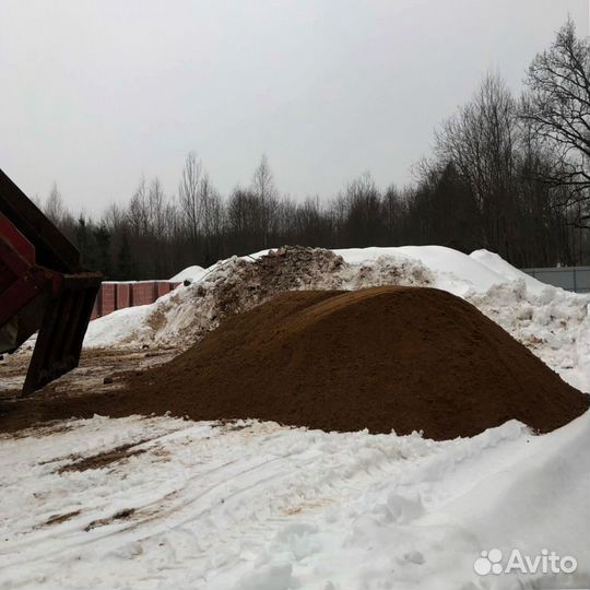 Песок карьерный