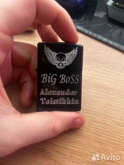 Зажигалка zippo(копия) бензиновая любая гравировка