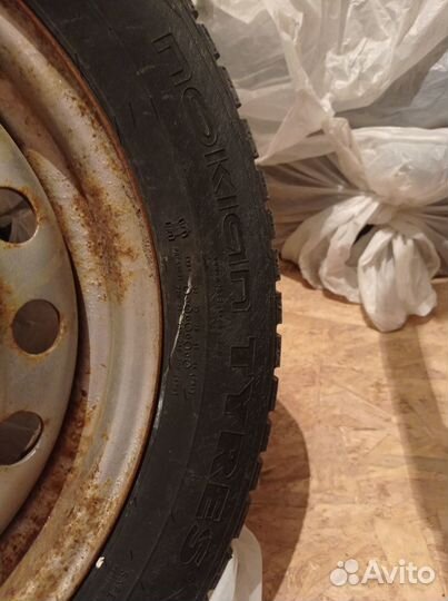 Колеса в сборе r16 зимние nokian