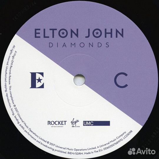 Виниловая пластинка Elton John, Diamonds (2LP)