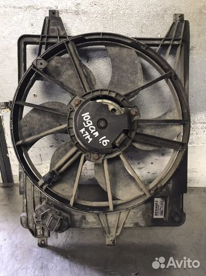 Вентилятор радиатора Renault Logan 1 Sandero 1