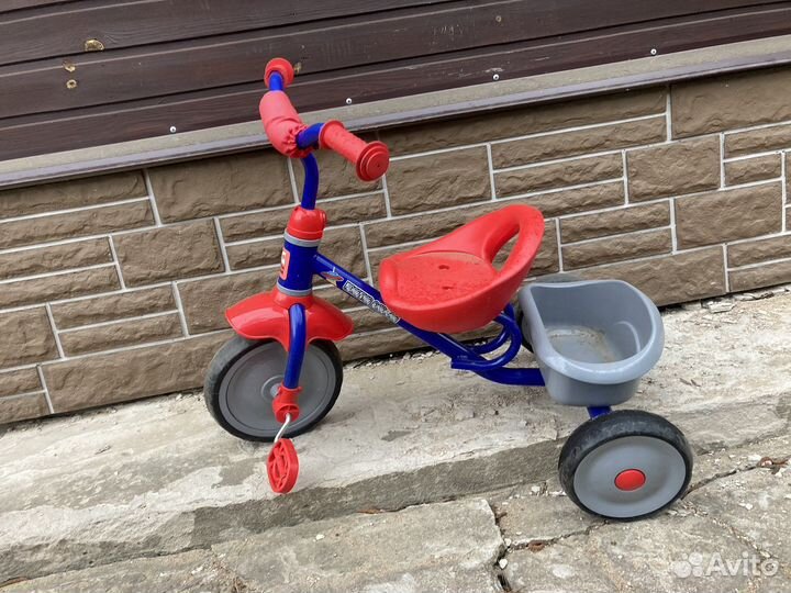 Трехколесный велосипед werter berger для двойни