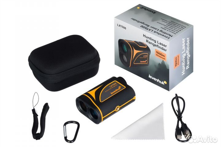 Лазерный дальномер для охоты Levenhuk LX1500
