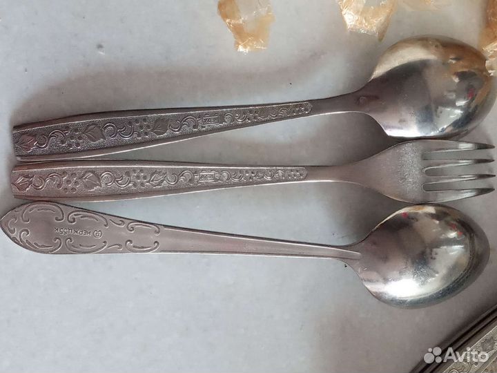 Ложки, вилки новые 1991г