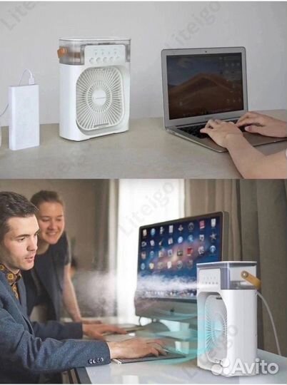 Вентилятор настольный мини