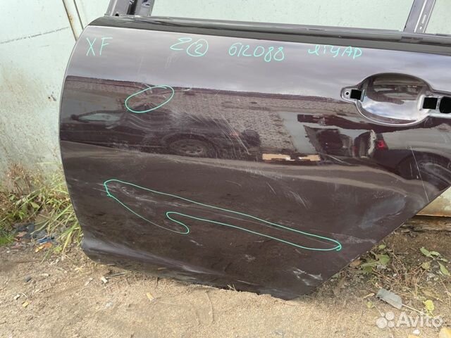 Дверь задняя левая Jaguar XF 2007 Ягуар
