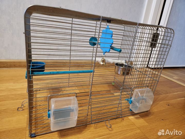 Клетка для волнистого попугая бу