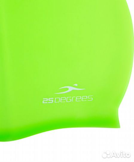 Шапочка для плавания Nuance Green, силикон