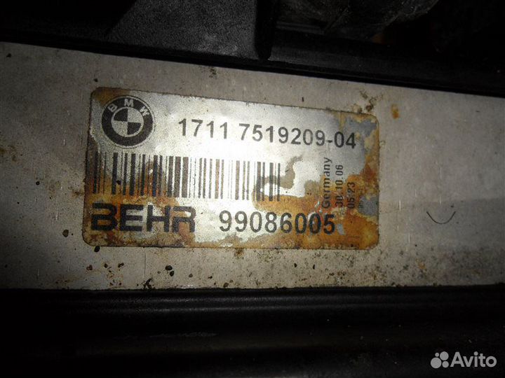 Кассета радиаторов Bmw 7-Series E65 N62B40