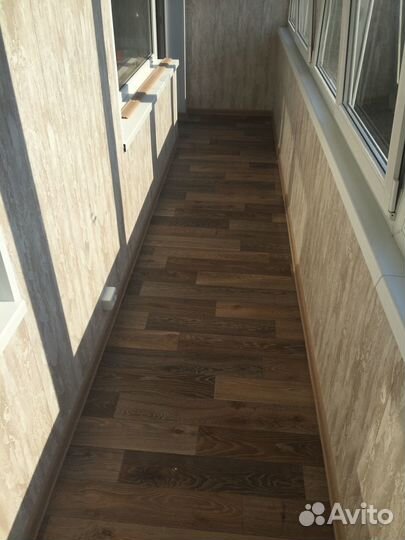 Отделка балкона мдф панелями