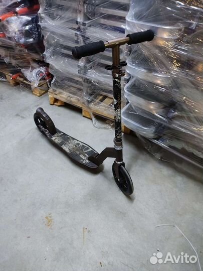 Взрослый самокат+сумка