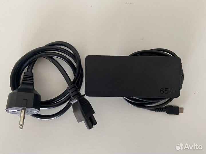 Блок питания Lenovo type-c 65w