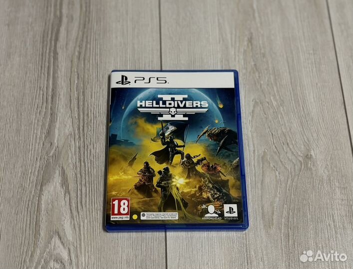Диск Helldivers 2 ps5