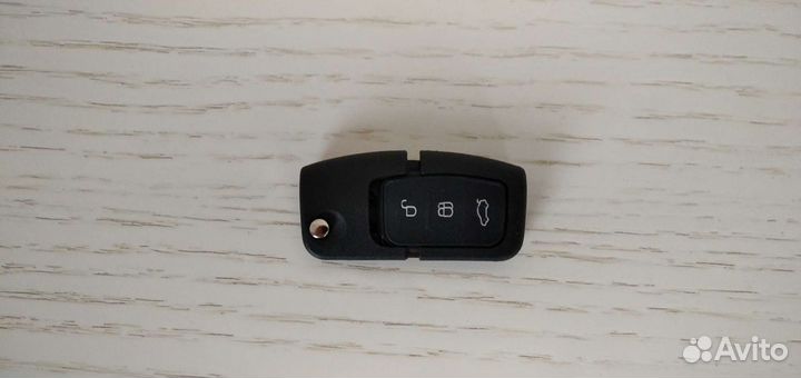 Заготовка ключа зажигания на форд фокус 2
