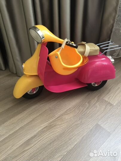 Мотоцикл для куклы Холли