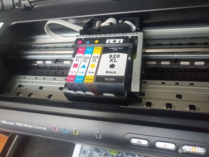 HP Officejet 7000 E809a цветной принтер
