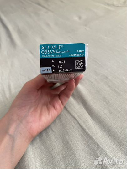 Линзы acuvue oasys