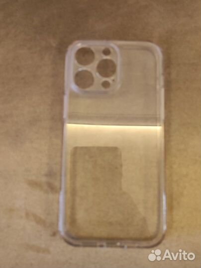 Чехол на iPhone 14 pro max прозрачный
