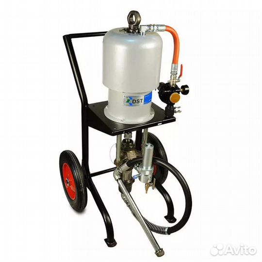 Безвоздушный электрический аппарат для окраски