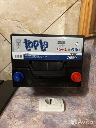 Аккумулятор автомобильный Topla 60 (Словения)