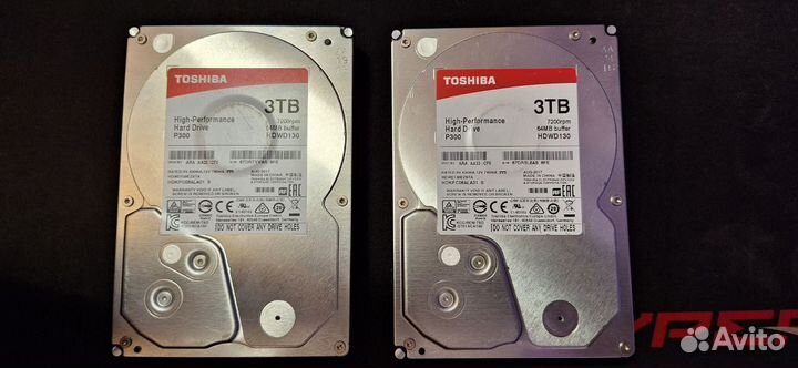 3 тб Жесткий диск Toshiba P300