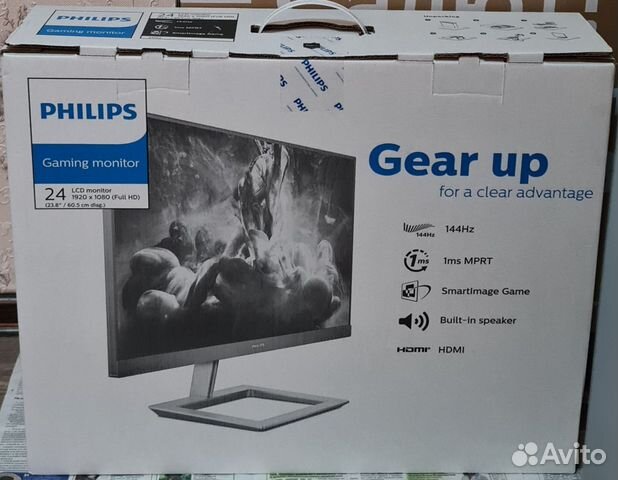 Игровой Монитор 24" Philips 144Гц купить в Москве | Электроника | Авито