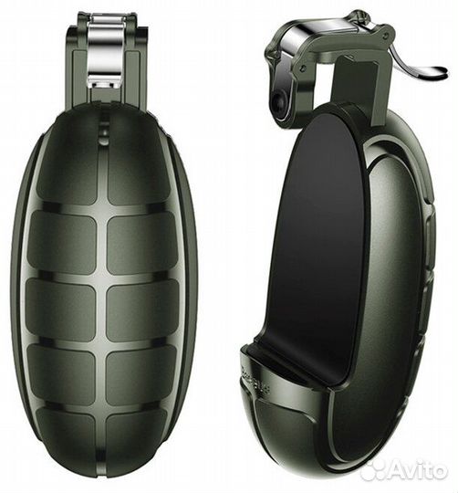 Триггеры для телефона Pubg Baseus Grenade Green