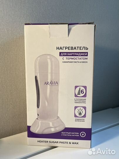 Нагреватель для картриджей Aravia