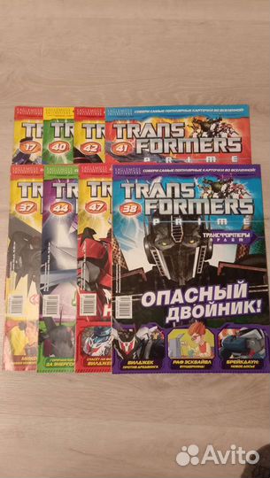 Журналы Черепашки ниндзя, Скубиду, Трансформеры